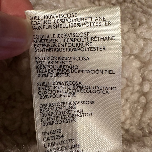 FREE PEOPLE 
Kaja Vegan Bonded Peacoatblack🖤 - Picture 11 of 13